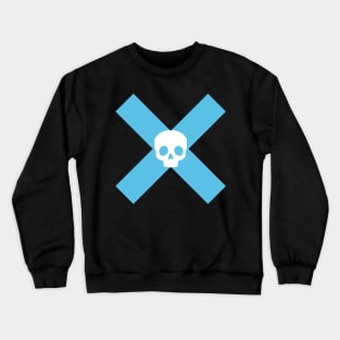 Love Death and Robots Crossbones - Zima Blue Crewneck Sweatshirt